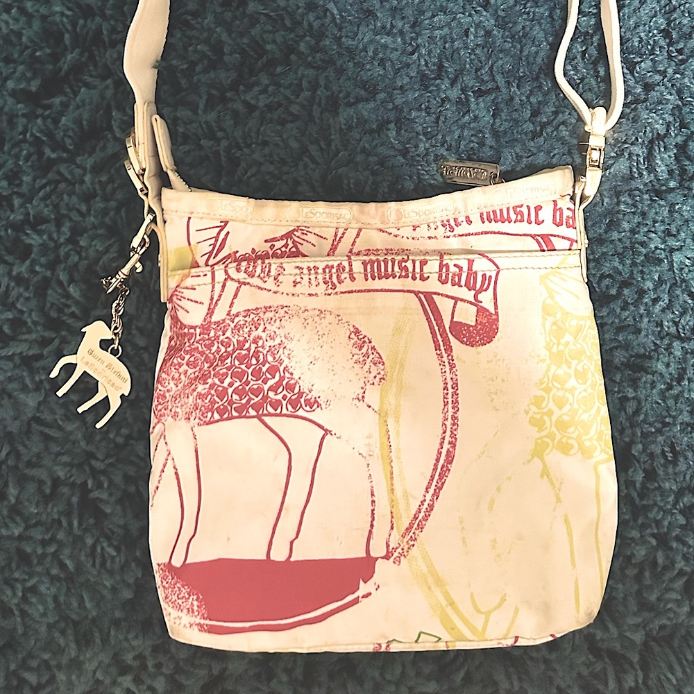 🩷💛🤍 Vintage L.A.M.B. Bag 🤍💛🩷
